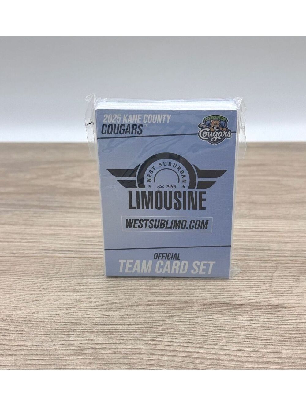 2025 Kane County Cougars Team Card Set Sealed Back-to-Back Division Champs